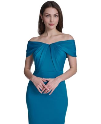 Women's Off-The-Shoulder Midi Dress