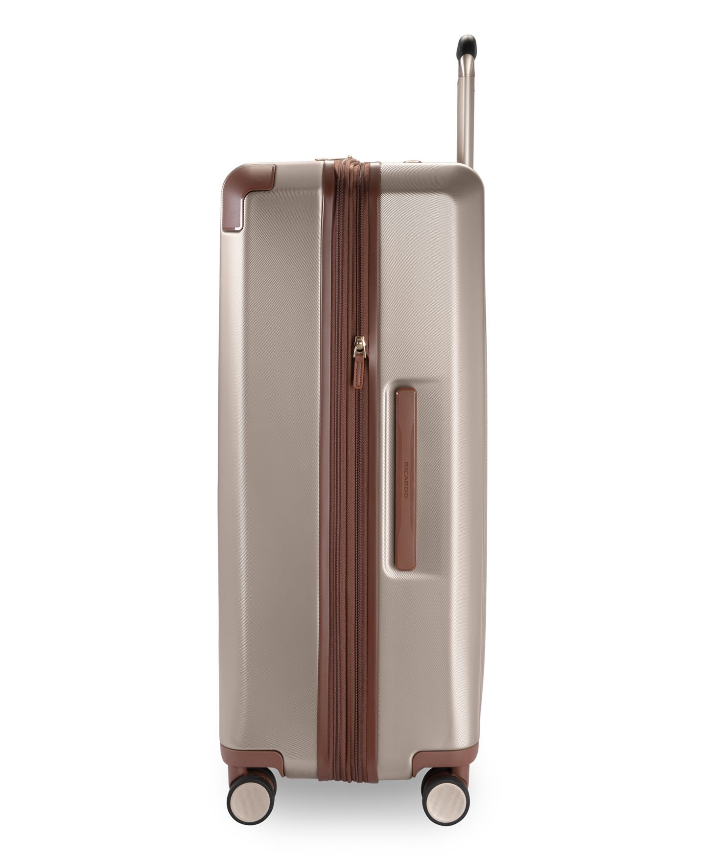 Чемодан Ricardo Montecito 2.0 Large Hardside Check-In Spinner Suitcase, цвет: Шампань — фото 4