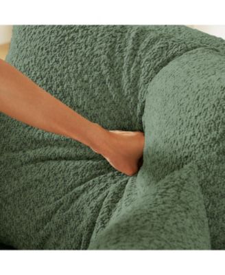 78.7" Convertible Sleeper Sofa Bed with Pillow & Side Pocket