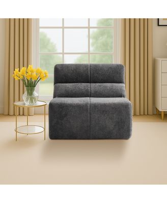 Luxury Cloud-Soft Velvet Single Sofa Chair