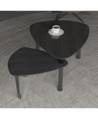 360 Rotatable Coffee Table for Living Room, Solid Wood Legs, Modern Apartment Furniture