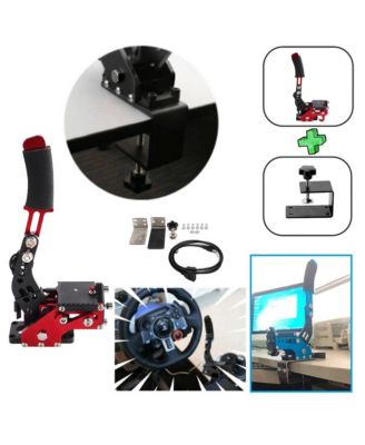 14Bit PS4/PS5 Racing Handbrake with Hall Sensor – Progressive Brake for Logitech G29