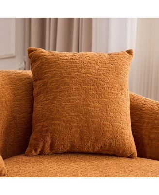 Boneless L-Shape Sectional Sofa with Curved Chaise, Modular Chenille Couch