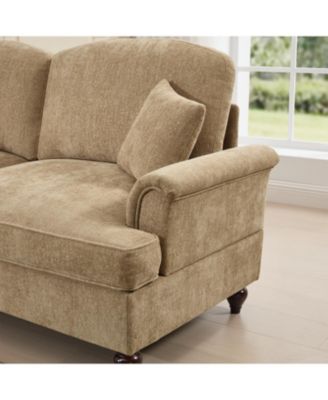 Modular Sofa Set, Flared Arms, Removable Skirts