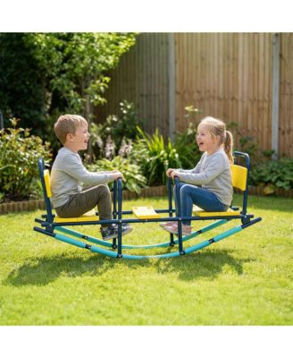 2 in 1 Teeter Totter Seesaw for Kids Age 3-8 for Indoor Outdoor