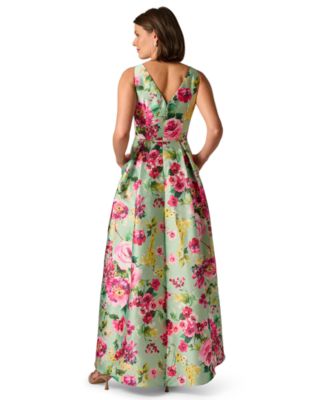 Women's High-Low V-Neck Ball Gown