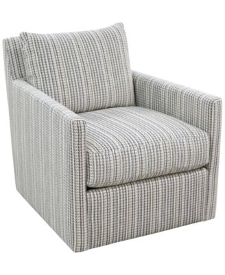 Corine 33" Upholstered Swivel Chair