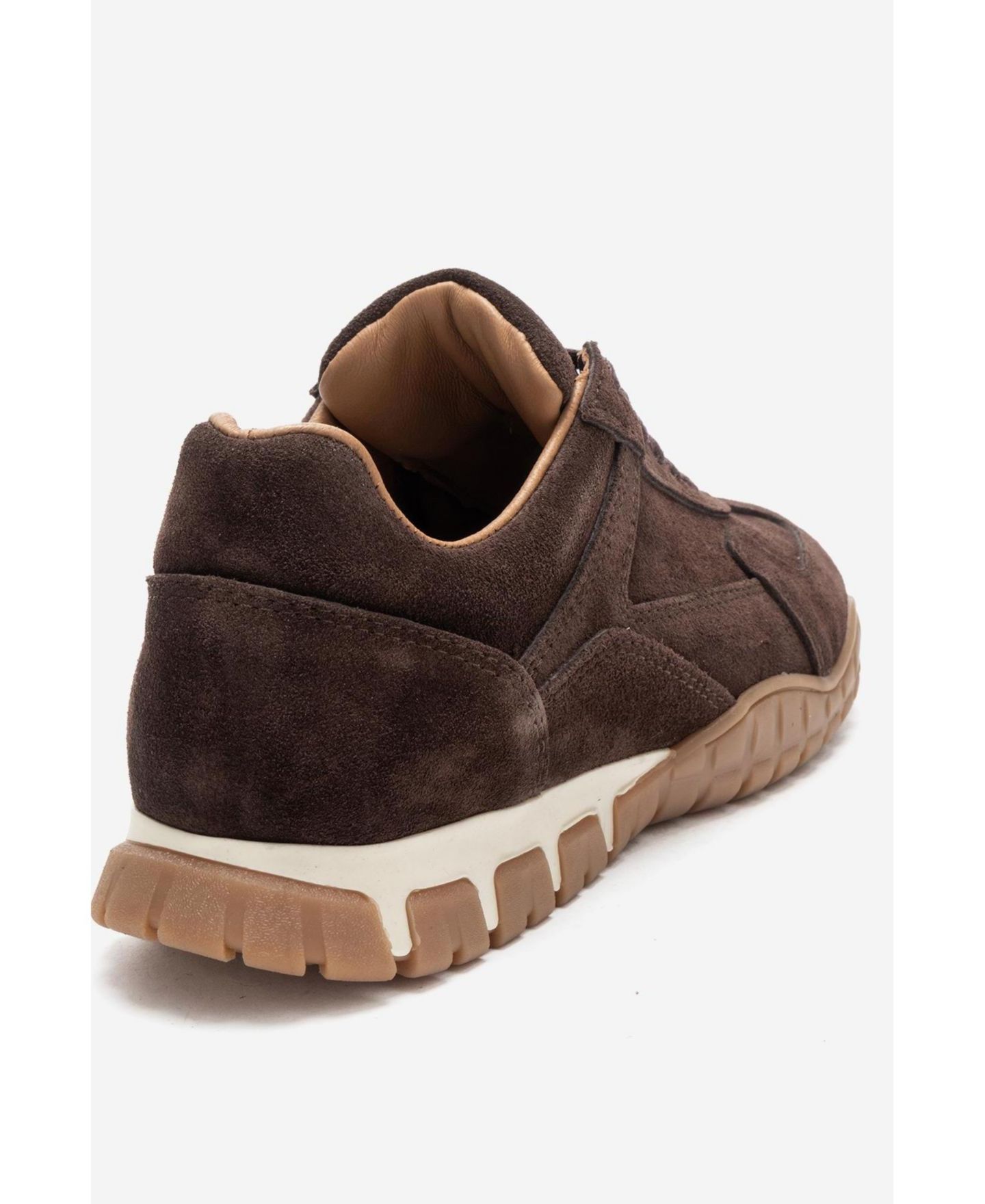 Женские кроссовки Forever & Always Shoes Lars Leather, цвет: Коричневый замшевый — фото 3