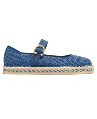 Women's Espadrille Mary Jane Round Toe Flats