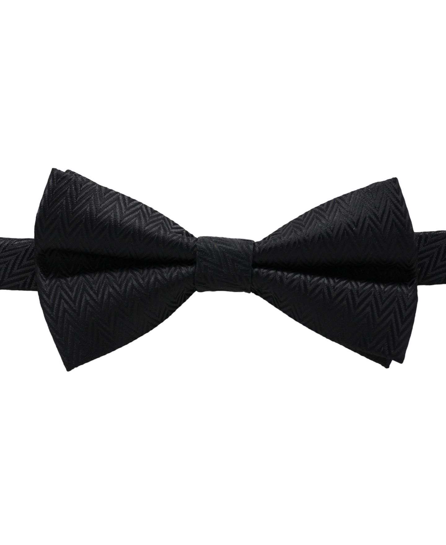 Мужская галстук-бабочка Karl Lagerfeld Paris Chevron, цвет: Чёрный — фото 1