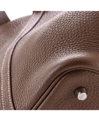 Pre-Owned HERMES MM Picotin Lock Bag Clemence