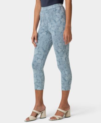 Women's Ultra Soft Denim High-Waist Capri Sleepwear Pant