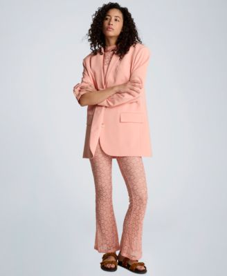 Women's Three-Button Boyfriend Blazer