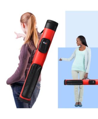 Oval Deluxe Hard Billiard Pool Cue Stick Carrying Case, Billiard Cue Case.