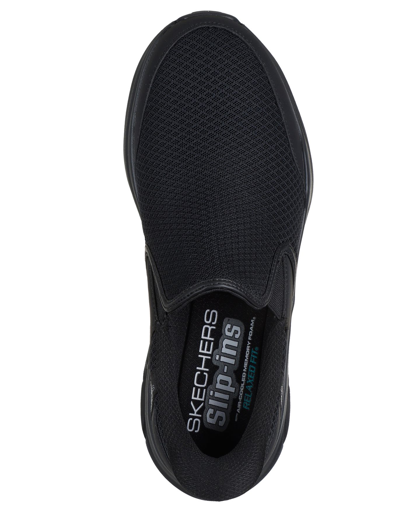 Мужские кроссовки Skechers Slip-Ins Relaxed Fit: Equalizer 6.0 - Stoaver Casual, цвет: Чёрный — фото 5