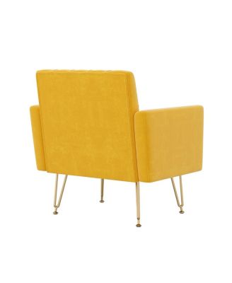Velvet Armchair Single Chair
