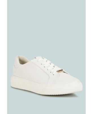 SCHICK Womens Lace Up Leather Sneakers