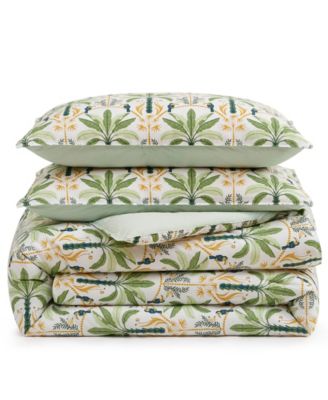 Mystic Palms Cotton 3-Pc. Comforter Set, Full/Queen