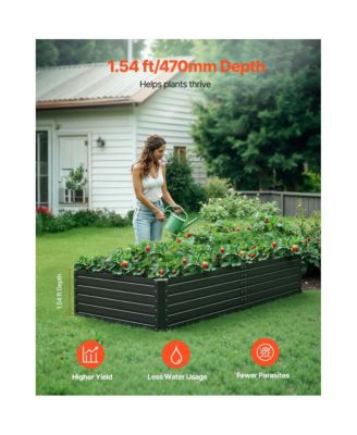 Galvalume Metal Raised Garden