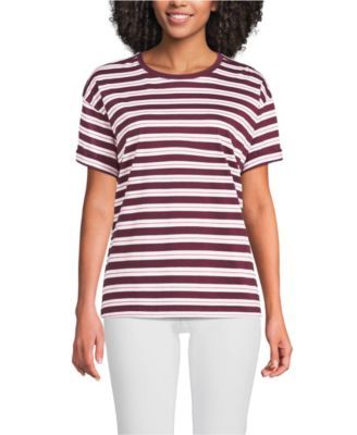 Women's Oversized Supima Short Sleeve Crew Neck T-Shirt