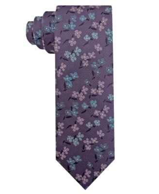 Men's Small Floral Tie