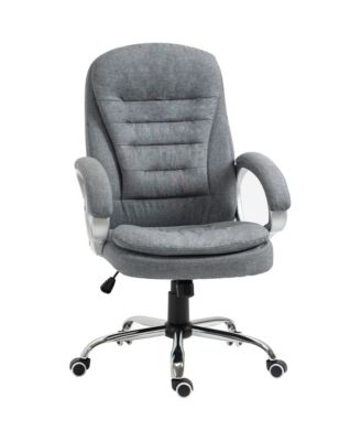 High Back Home Office Executive Chair with Adjustable Height and Thick Padding