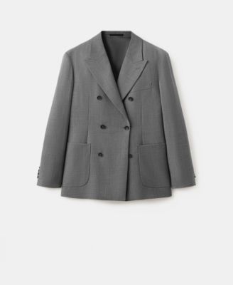 Men's Ricardo Regular Fit Double-Breasted Suit Jacket