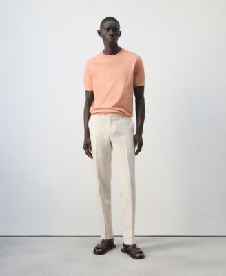 Men's Cotton Fine-Knit T-Shirt