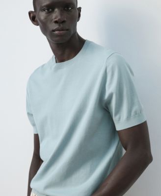 Men's Cotton Fine-Knit T-Shirt