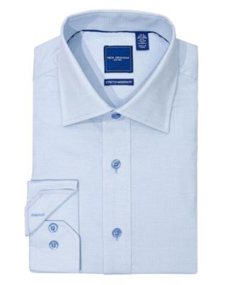 Men's Newbury Text Modern-Fit Dress Shirt