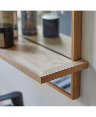Teak Wood Mirror Galyno