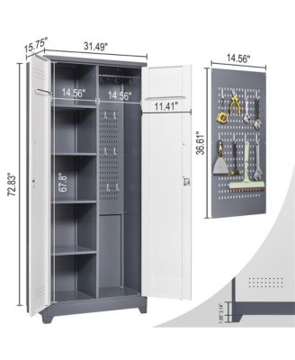 Metal Cleaning Tool Cabinets With Locking Doors