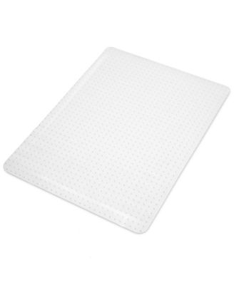 46" x 60" Office Chair Desk Floor Mat for Low Pile Carpet, Clear