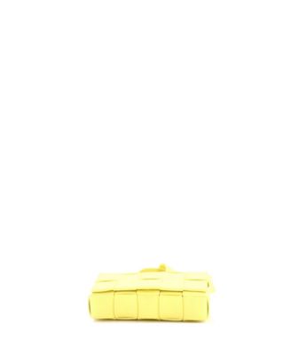 Small Cassette Crossbody Bag Maxi Intrecciato Leather