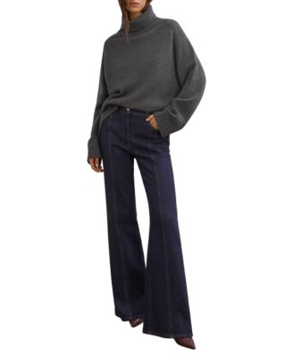 Women's Wool-Cashmere Roll-Neck Jumper