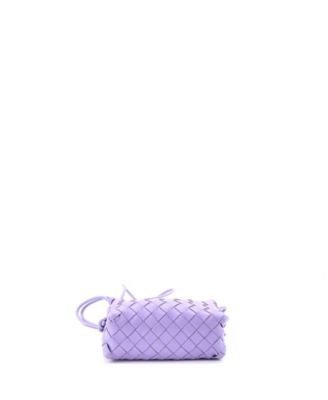 Mini Loop Crossbody Bag Intrecciato Nappa
