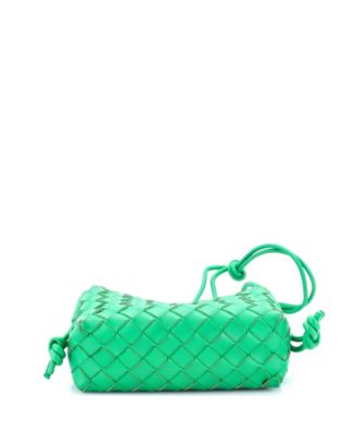 Small Loop Crossbody Bag Intrecciato Nappa