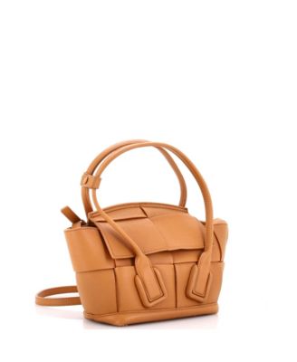 Small Arco Bag Maxi Intrecciato Leather