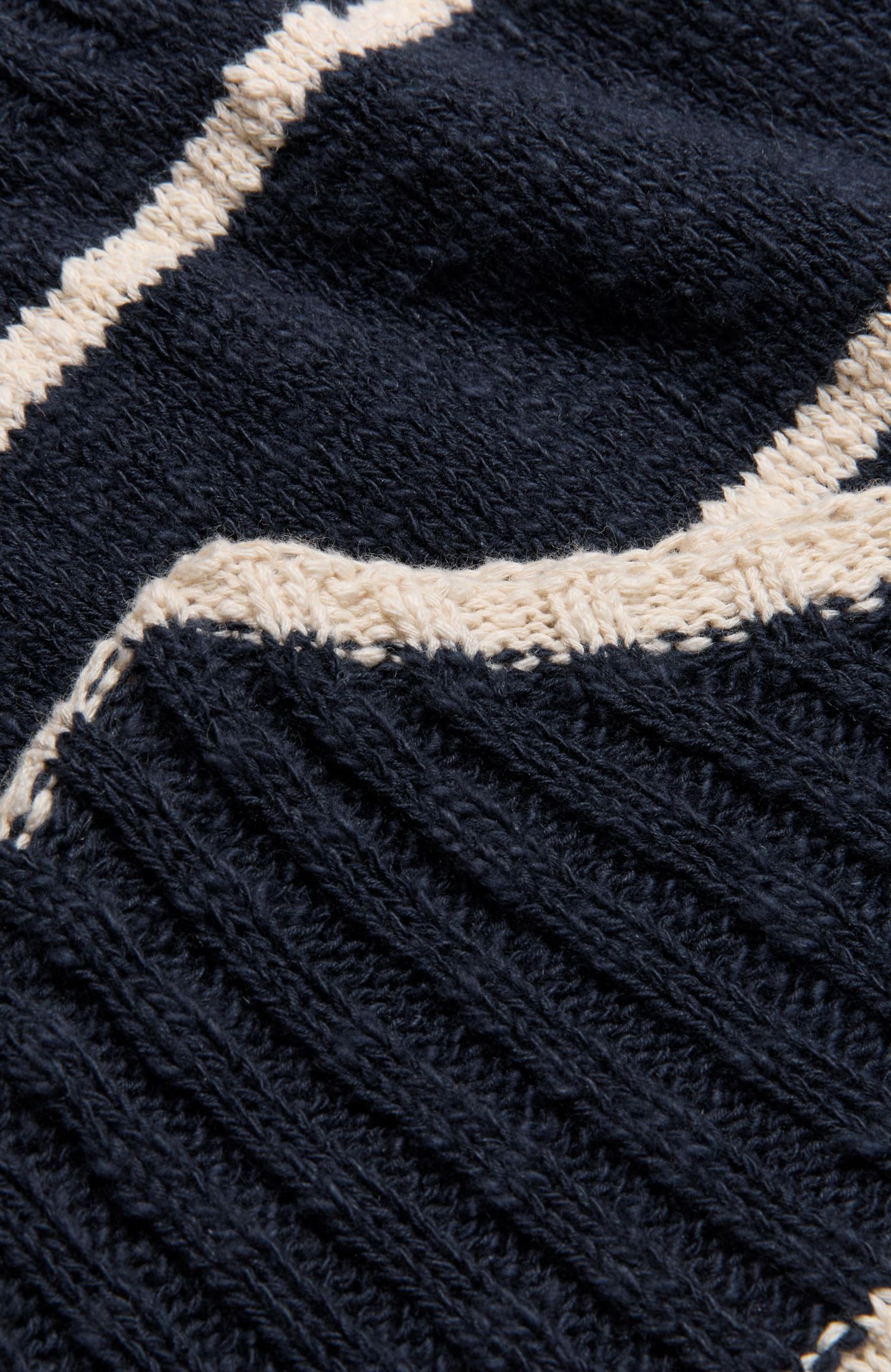 Women's Stripe Boat Neck Sweater