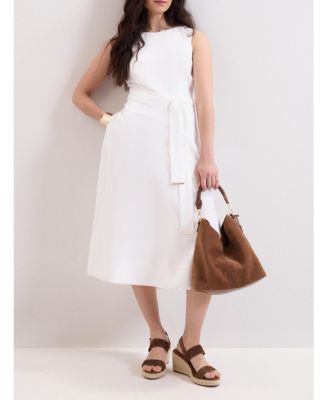 Women's Marta Tie Belt Midi Dress