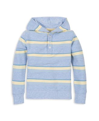 Hope and Henry Boys' Organic French Terry Henley Hoodie
