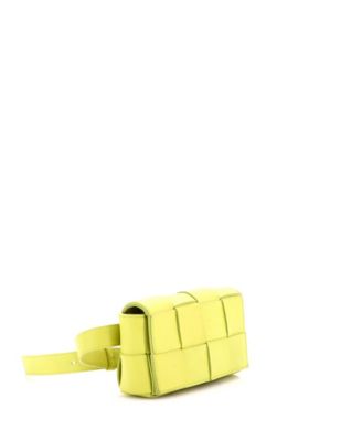 Cassette Belt Bag Maxi Intrecciato Leather