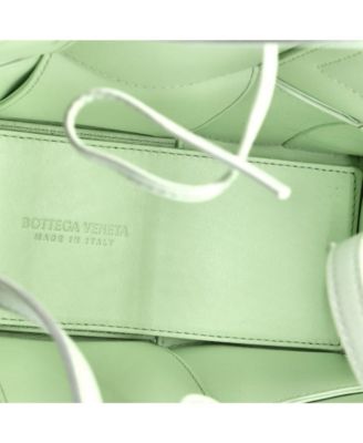 Mini Arco Tote Maxi Intrecciato Plisse Leather