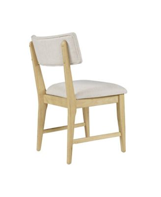 Beck Contemporary Upholstered Split Back Dining Chair (Set of 2)