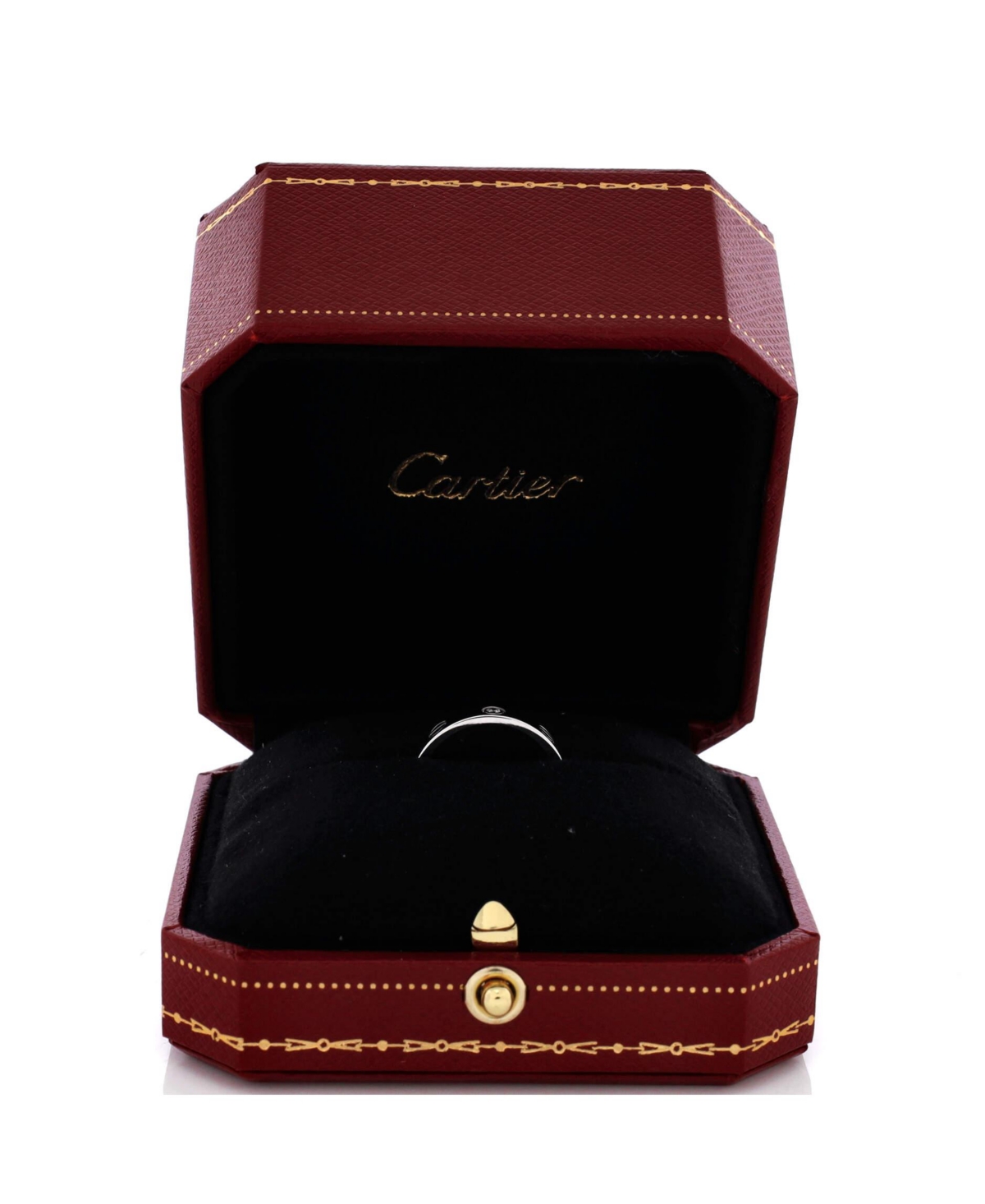 Pre-Owned Cartier Love Wedding Band 1 Diamond Ring