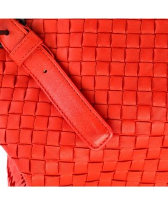 Large A-Shape Tote Intrecciato Nappa