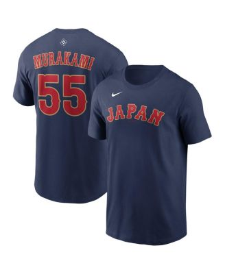 Men's Munetaka Murakami Navy Japan Baseball 2026 World Baseball Classic Name & Number T-Shirt