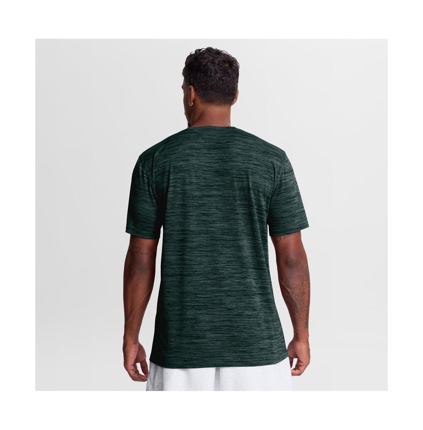 Мужская футболка Nike Green Athletics Authentic Collection Velocity Dri-FIT — фото 4