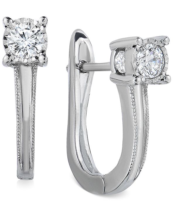 macy's trumiracle diamond earrings