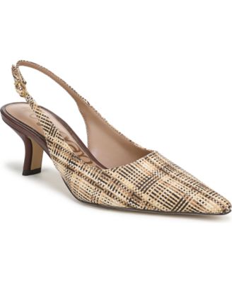 Women's Bianka Leather Slingback Pumps